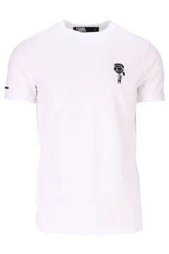 Samarreta blanca amb minilogo "ikonik" negre <span>-</span> L